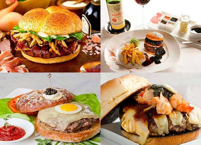 10 самых дорогих гамбургеров в мире (11 фото)