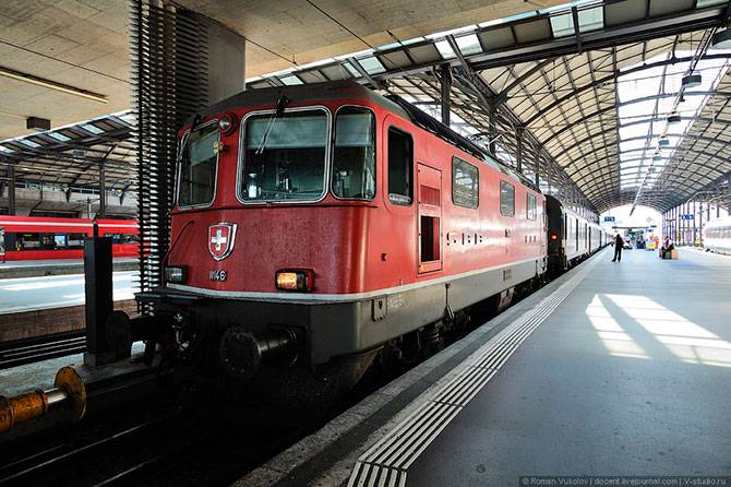 Железные дороги Швейцарии (39 фото)
