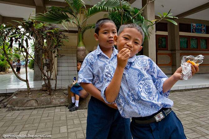 Позитивная школа в Индонезии (21 фото)