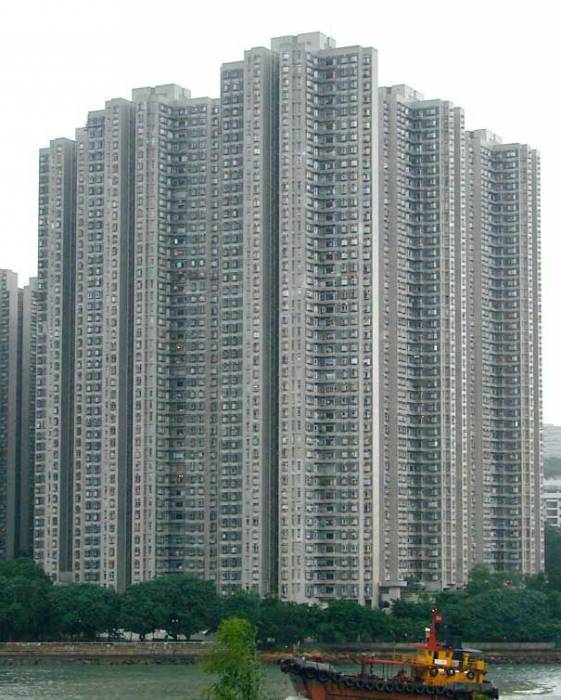 Китайский жилой комплекс (10 фото)