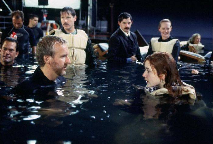 За кулисами известного фильма "Титаник" (33 фото)