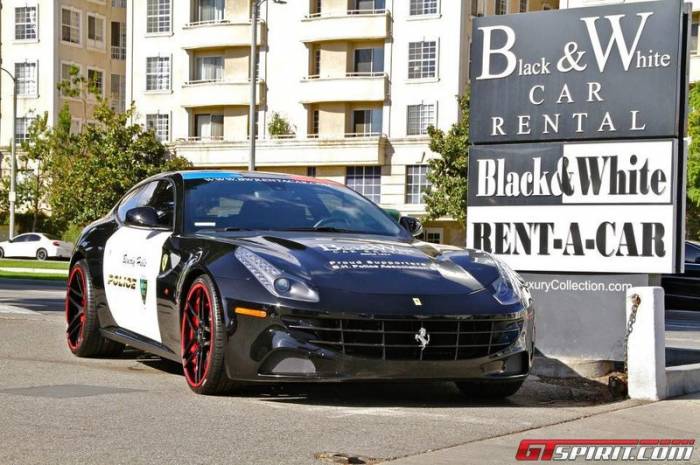 Ferrari FF в полиции Beverly Hills (15 фото)