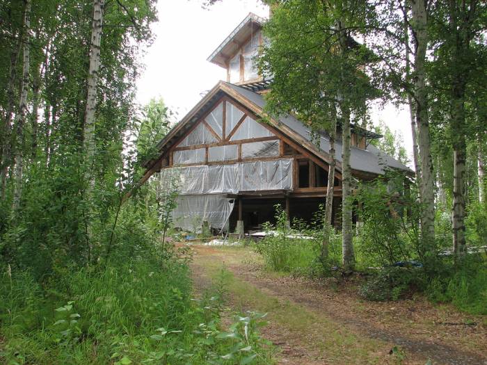 Дом Доктора Сеусса, Уиллоу, Аляска, США (9 фото)