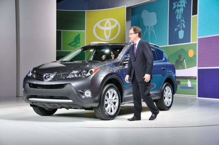Toyota официально представила в Лос-Анджелесе 2013 RAV4 (91 фото)