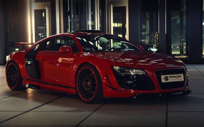 В ателье Prior Design поработали над дизайном Audi R8 (23 фото)