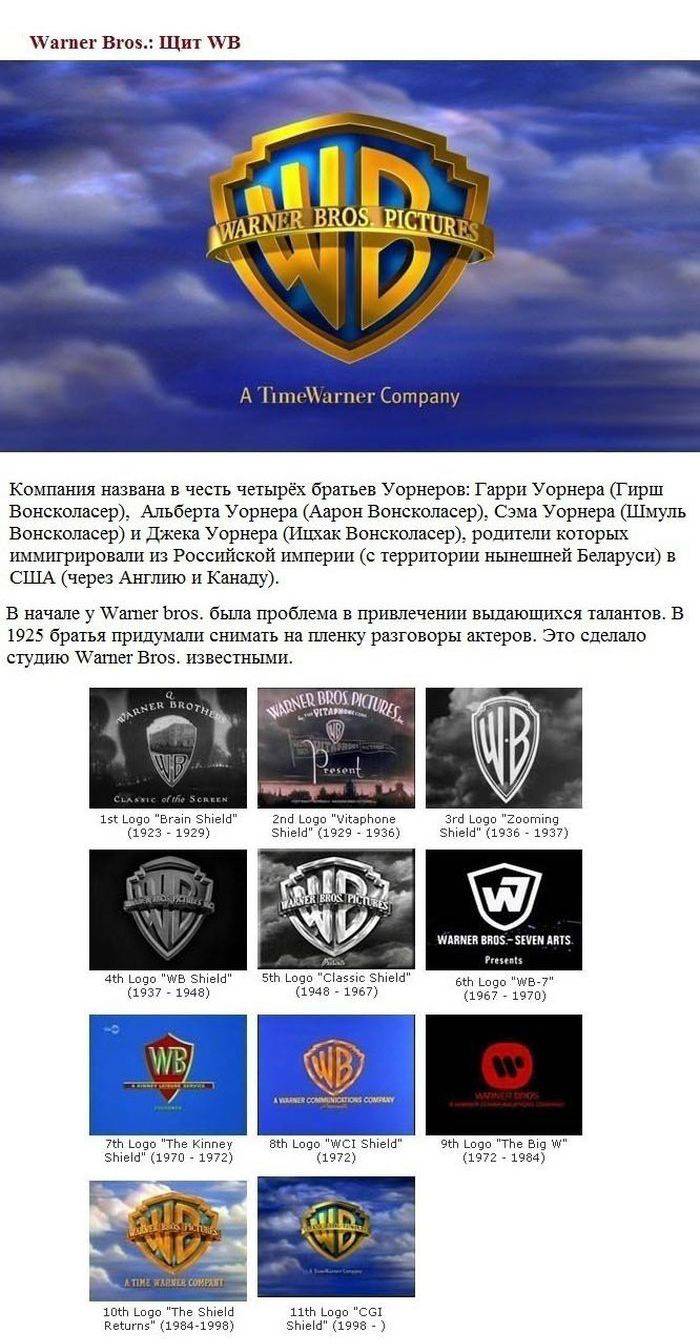 Как и кем производились логотипы всемирно известных кинокомпаний (10 фото)