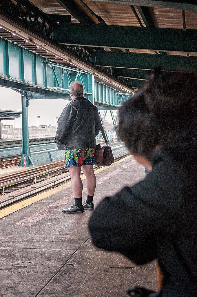 Ежегодная акция "В метро без штанов" (25 фото)