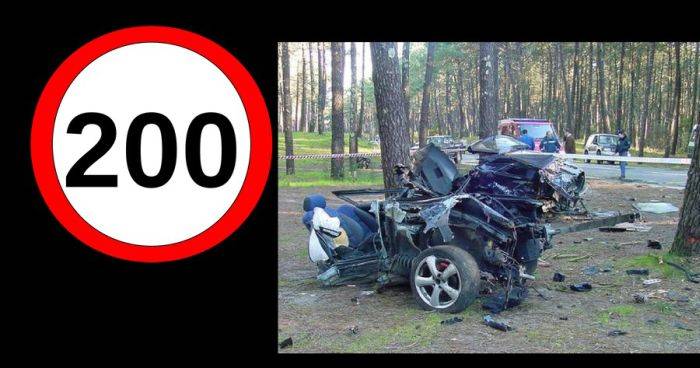Подборка фото соотношения повреждений при аварии и скорости движения (11 фото)