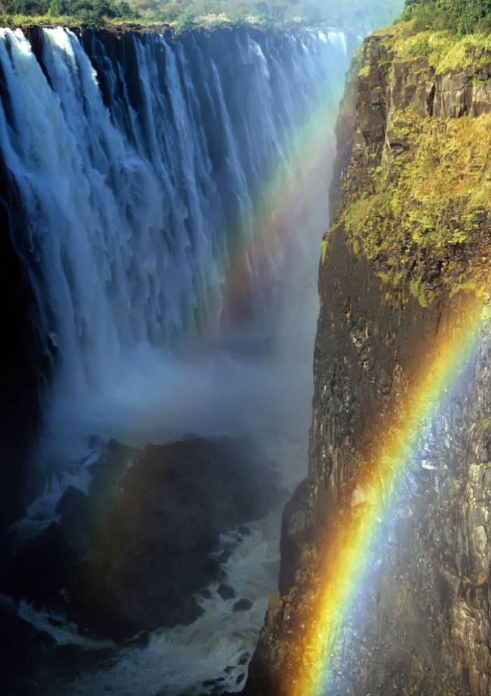 Радуга над самым большим водопадом в мире (24 фото)