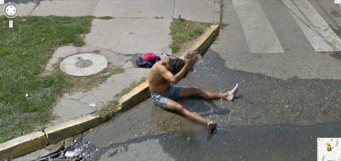 Подборка приколов на Google Street View. №2 (51 фото)