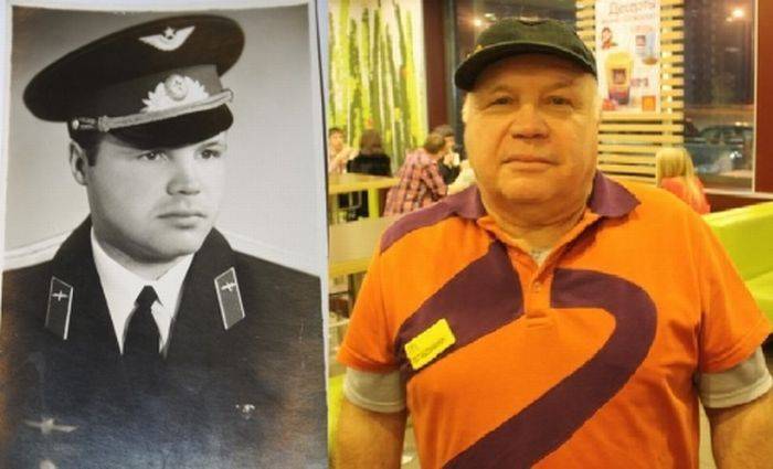 Работник МакДональдса - бывший военный в отставке (3 фото)