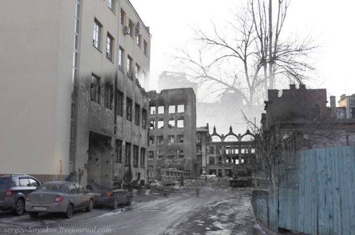 Волгоград в наше время - Сталинград времен войны (66 фото)