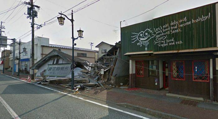 Город-призрак Намиэ спустя 2 года после аварии на "Фукусиме" (30 фото)