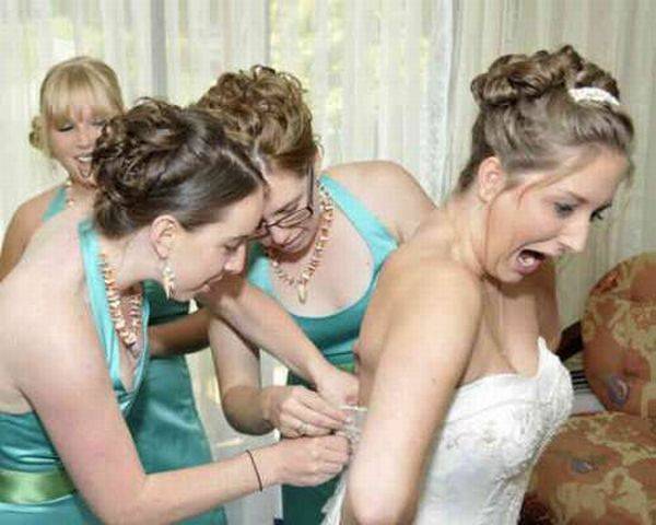 Смешные свадебные фотографии (31 фото)