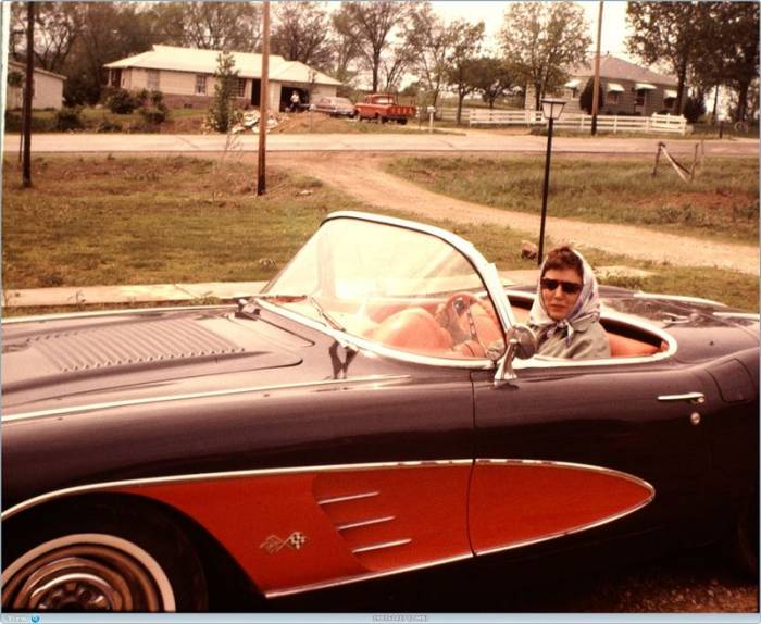 Автомобильная Америка 50-х, 60-х годов (34 фото)
