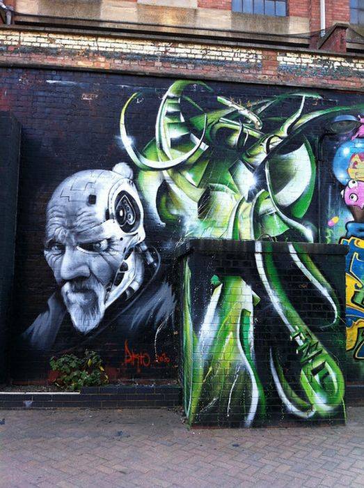Граффити Лондона (19 фото)