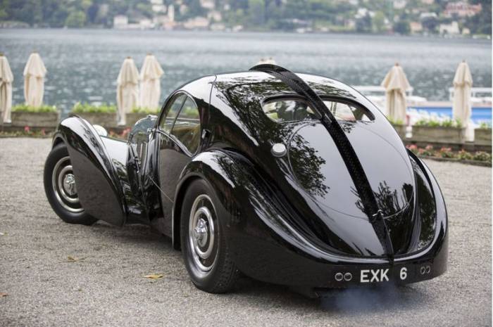 Bugatti Ральфа Лорена победила на выставке Villa dEste (10 фото)