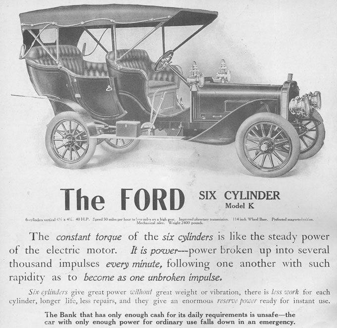 Ford model K (10 фото)