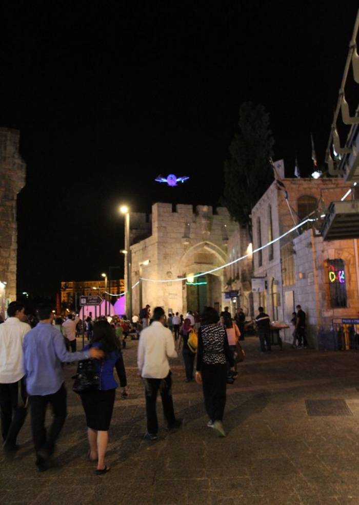 В Иерусалиме проходит фестиваль света (25 фото)