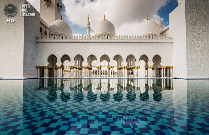 Помпезная мечеть шейха Зайда (20 фото)