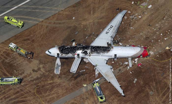 Катастрофа Boeing 777 в Сан-Франциско (4 фото)
