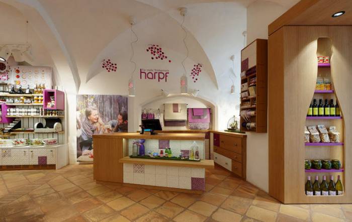 Винный магазин Harpf в Италии (21 фото)