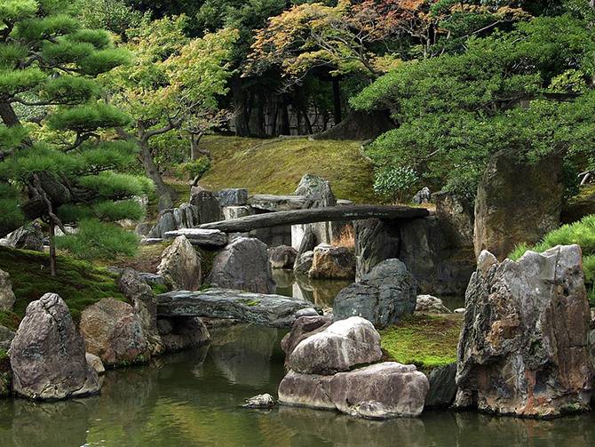 Сады замка Нидзё (25 фото)