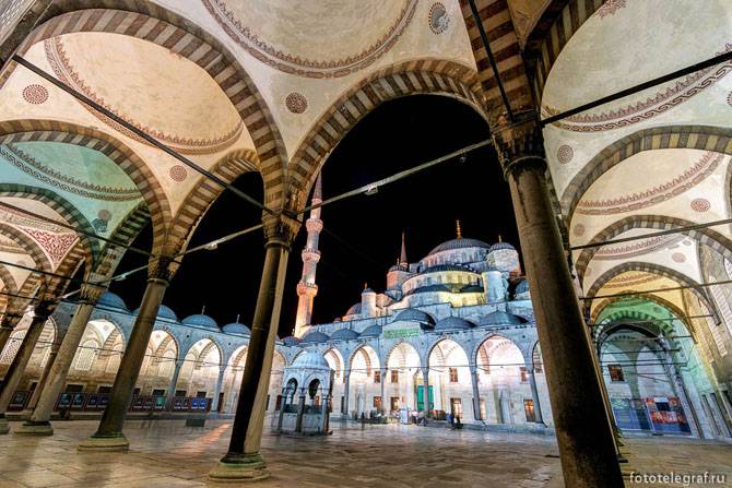 Прогулки по городским мечетям Стамбула (23 фото)