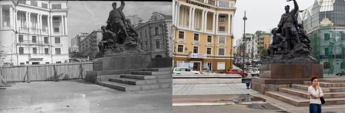 Владивосток в 1977 и в 2013 году (11 фото)