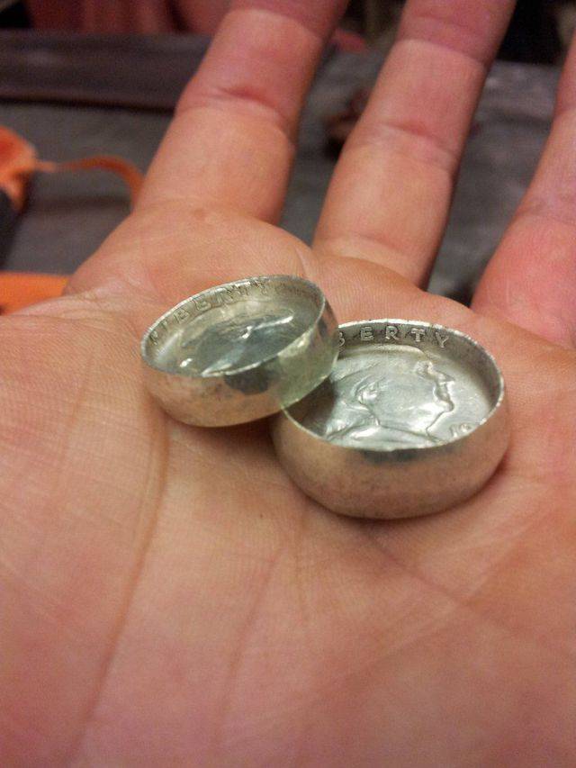 Кольцо из монеты (26 фото)