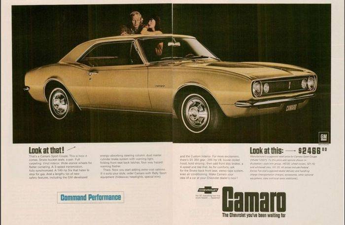 Интересные факты о Chevrolet Camaro (6 фото)