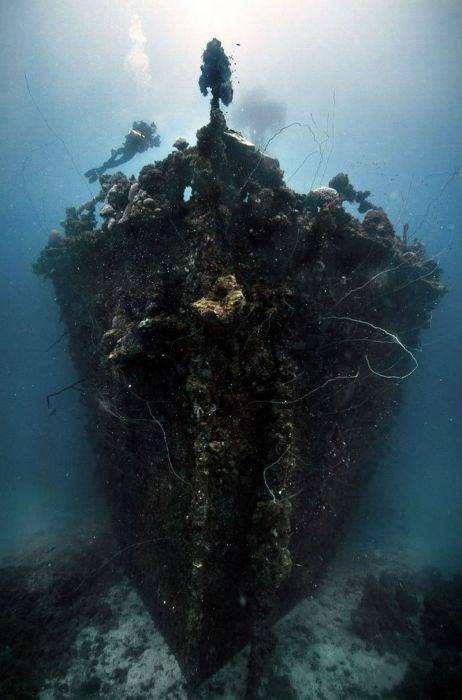 Отголоски Второй Мировой на дне океана (45 фото)
