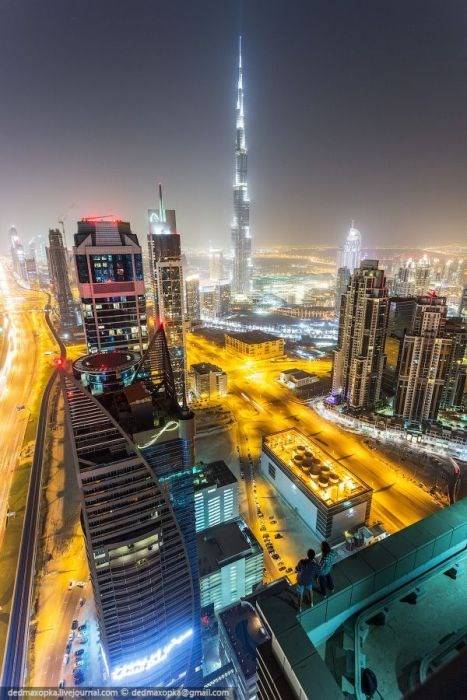 С высоты небоскребов Дубая (56 фото)