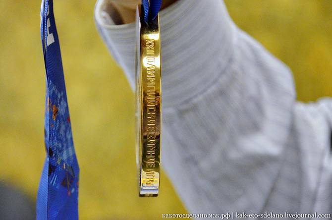 Как делают медали для Олимпийских игр в Сочи (73 фото)