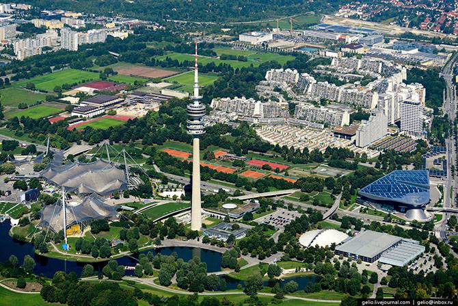 Мюнхен с высоты (26 фото)