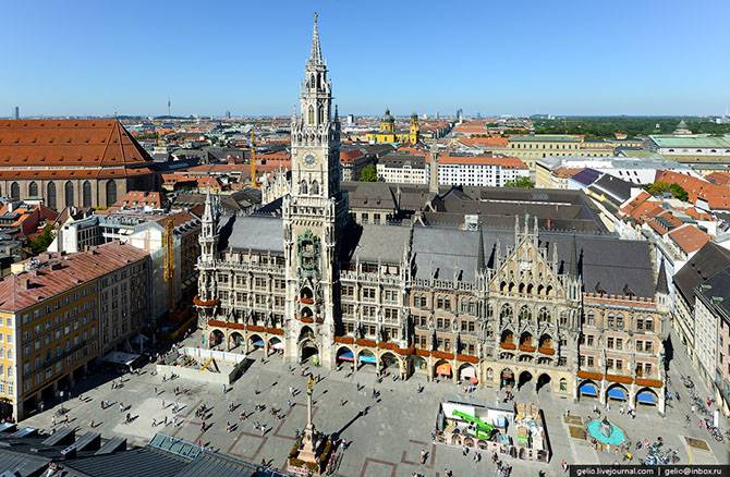 Мюнхен с высоты (26 фото)