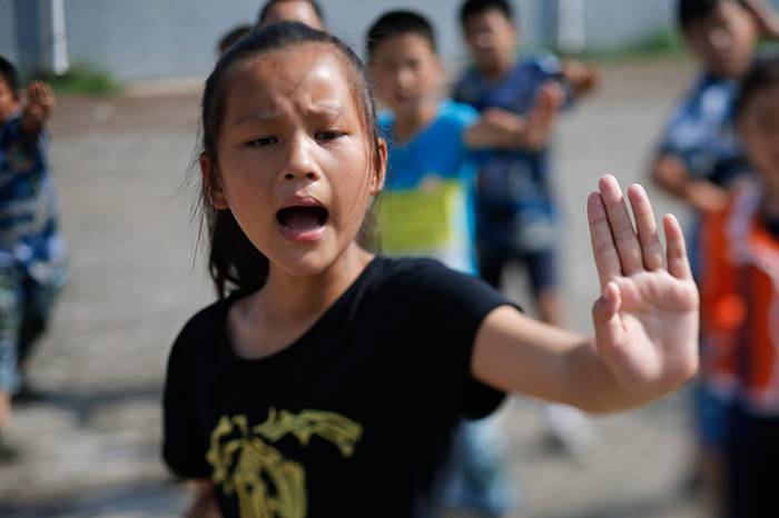 Детский учебный лагерь в Китае (17 фото)