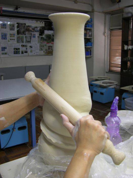 Процесс создания вазы (24 фото)