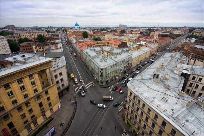 Крыши Санкт-Петербурга (62 фото)