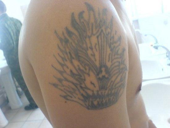  Армейские татуировки (14 фото)