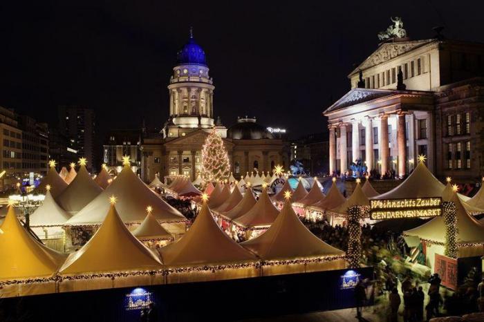 Берлин в канун Рождества (6 фото)