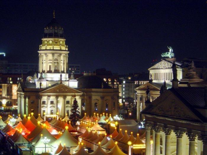 Берлин в канун Рождества (6 фото)