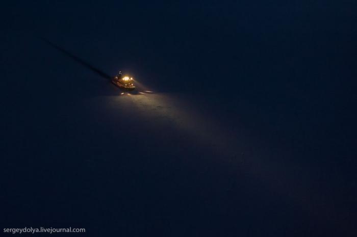 Фотографии ледокола с воздуха (26 фото)