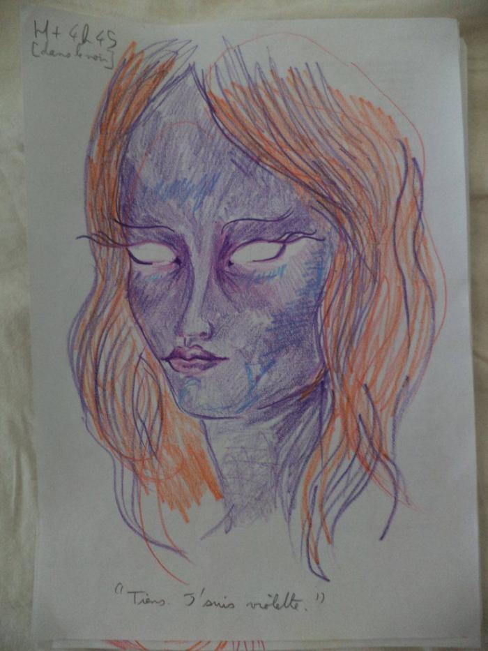 Художник рисует девушку после употребления наркотиков (11 фото) 