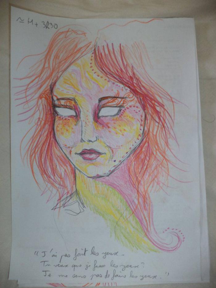 Художник рисует девушку после употребления наркотиков (11 фото) 