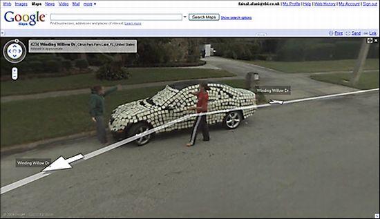 Приколы с Google Street View (19 фото)