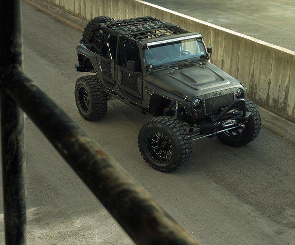 Кастом на базе Jeep Wrangler (13 фото)