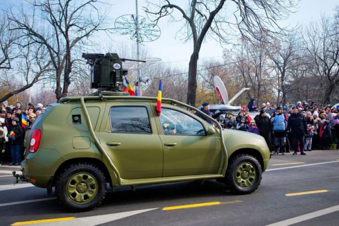Военный вариант Duster для Румынии (10 фото)