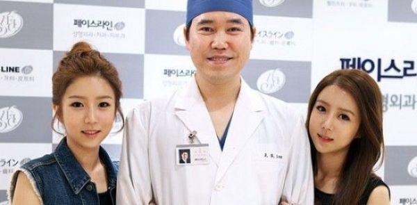 Корейские близняшки до и после пластической операции (11 фото)
