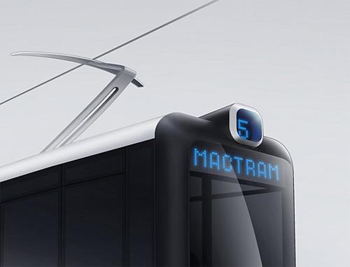 Трамвай Mactram в стиле Apple (3 фото)